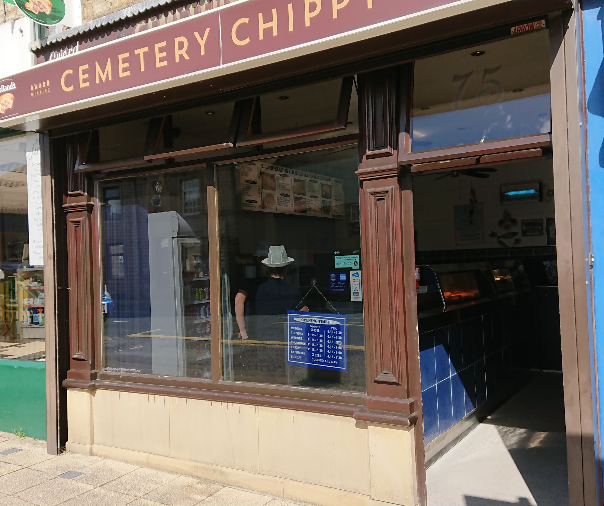 Cemetery chippy