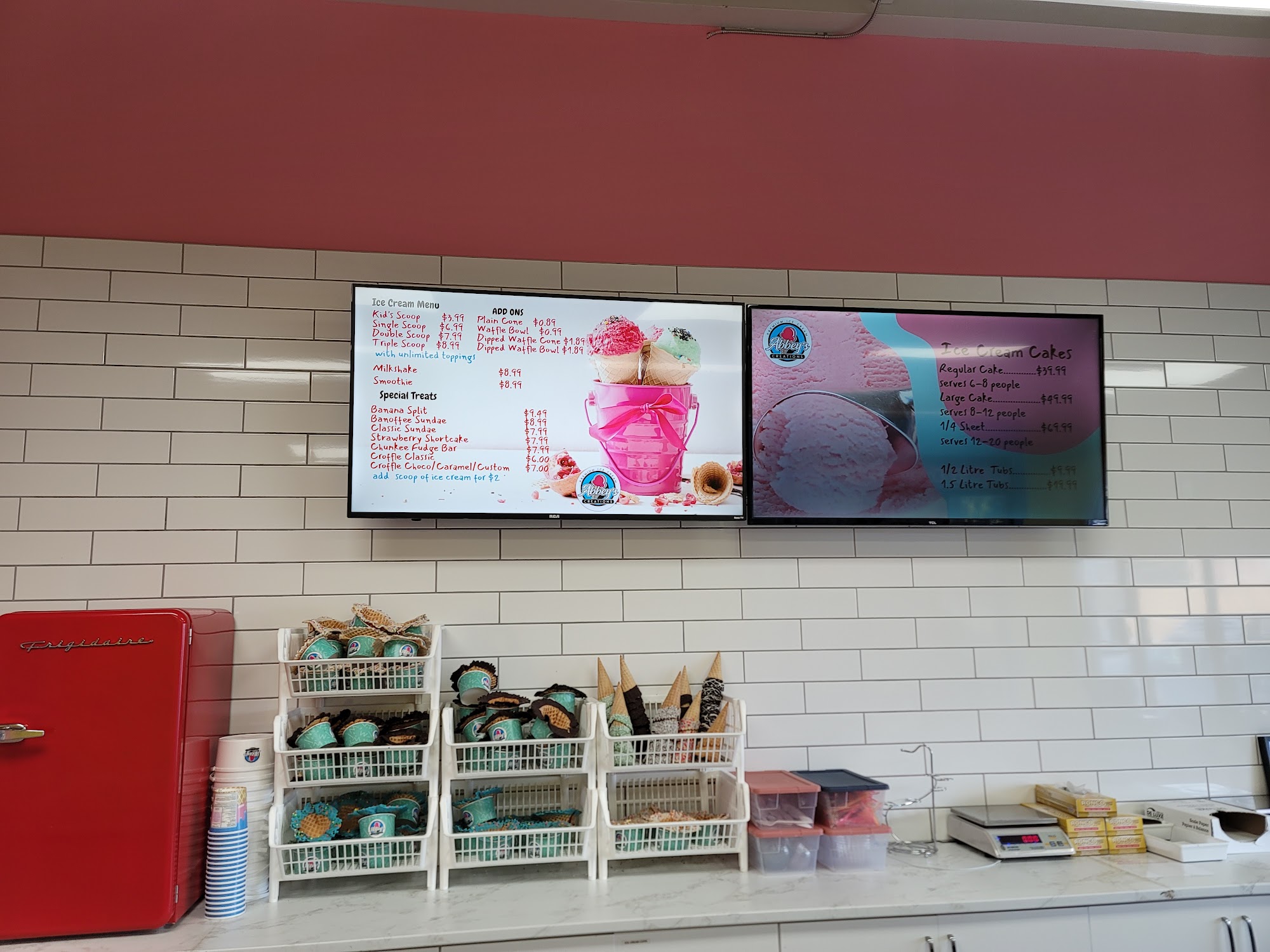 Abbey’s Creations Southwood Corner Menu