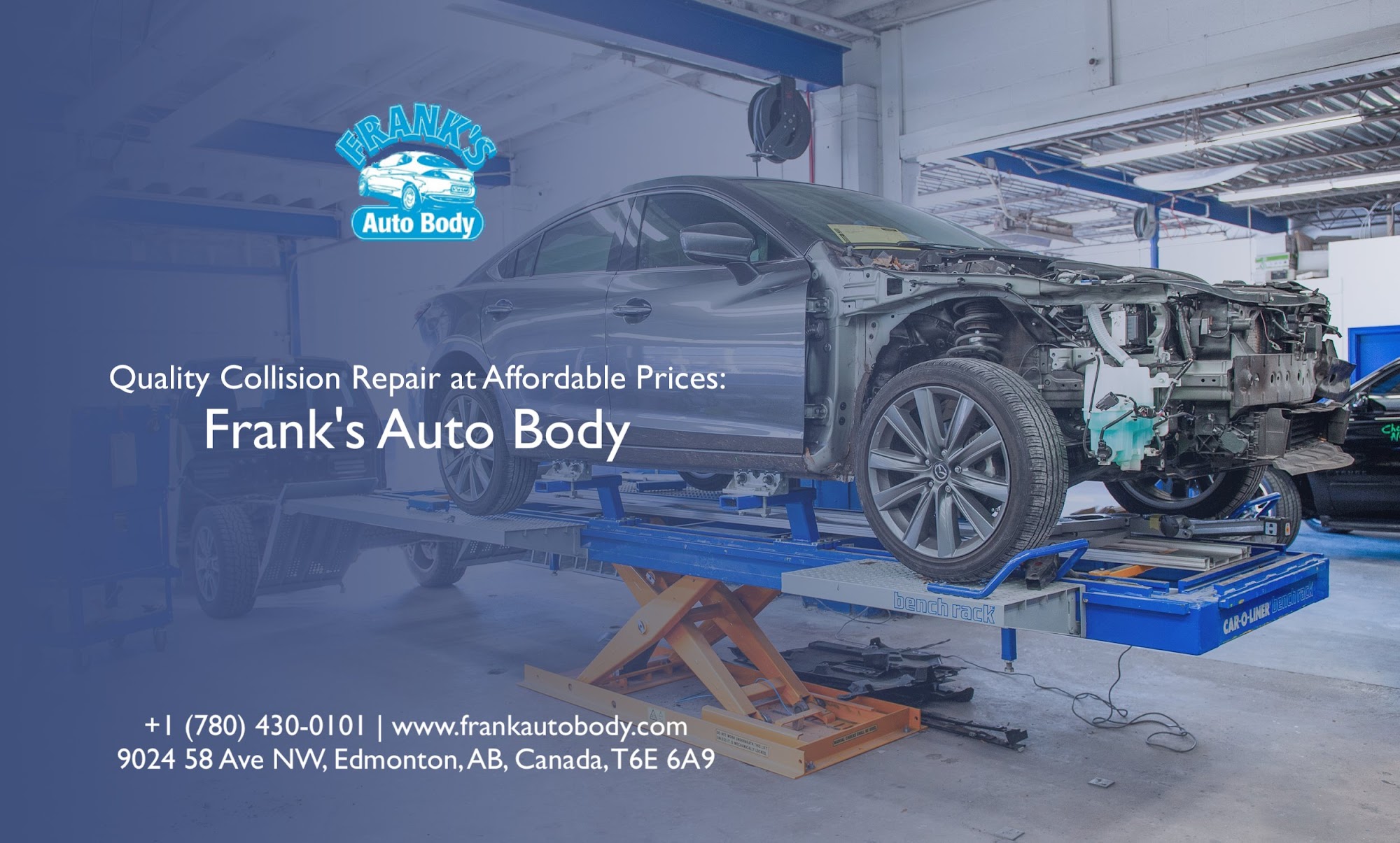 Frank's Auto Body - Best Auto Body Repair Shop in Edmonton | Accidental or Collision Repair | Rust Repair | Car Paint