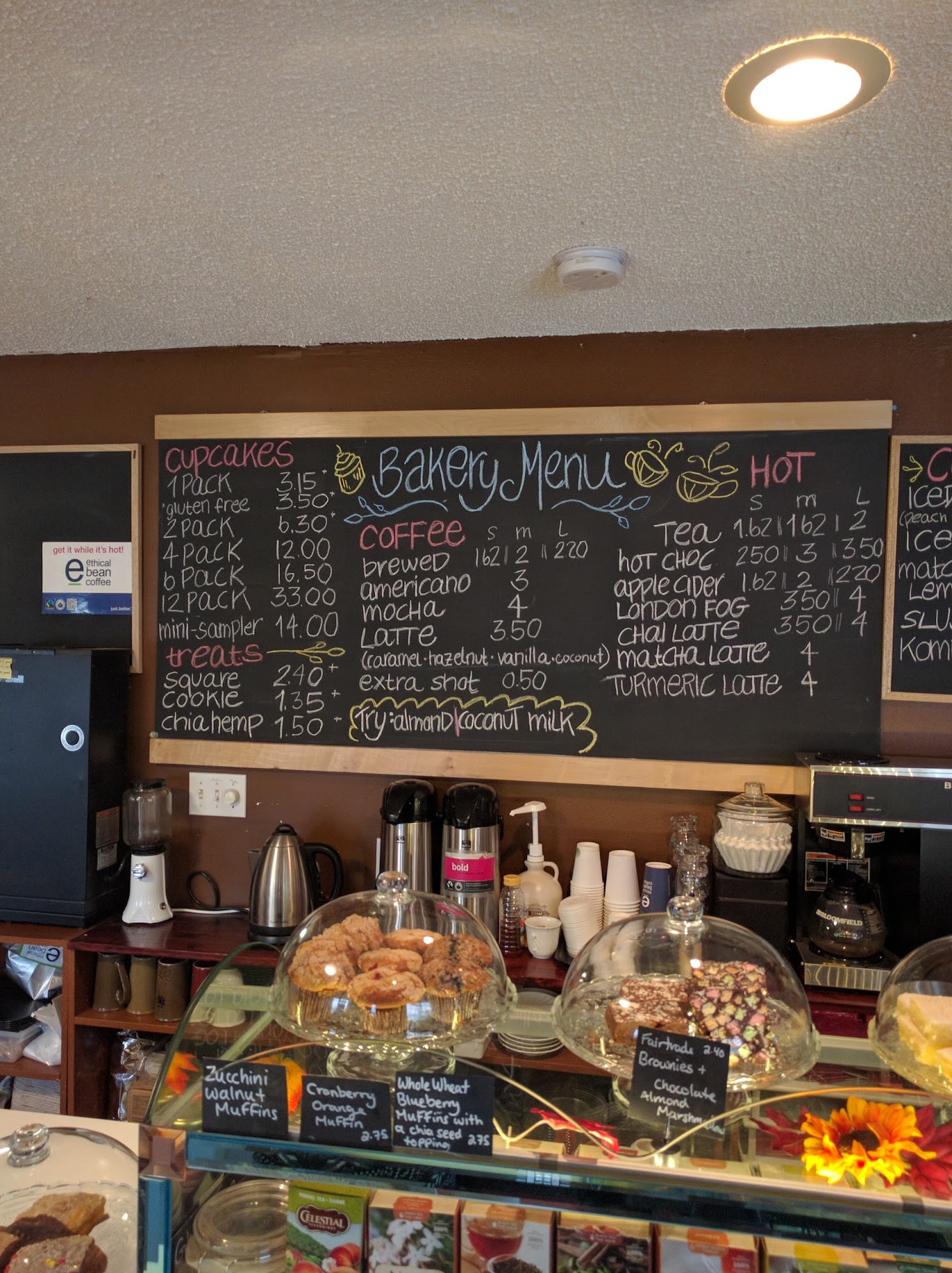 Cocoa Tree Bake Shoppe Menu