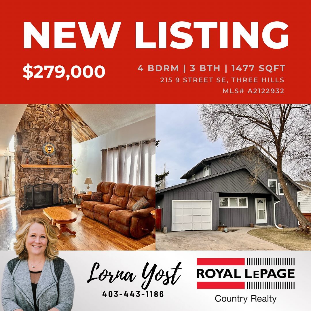 Lorna Yost - Royal LePage Country Realty 423 Main St, Three Hills Alberta T0M 2A0