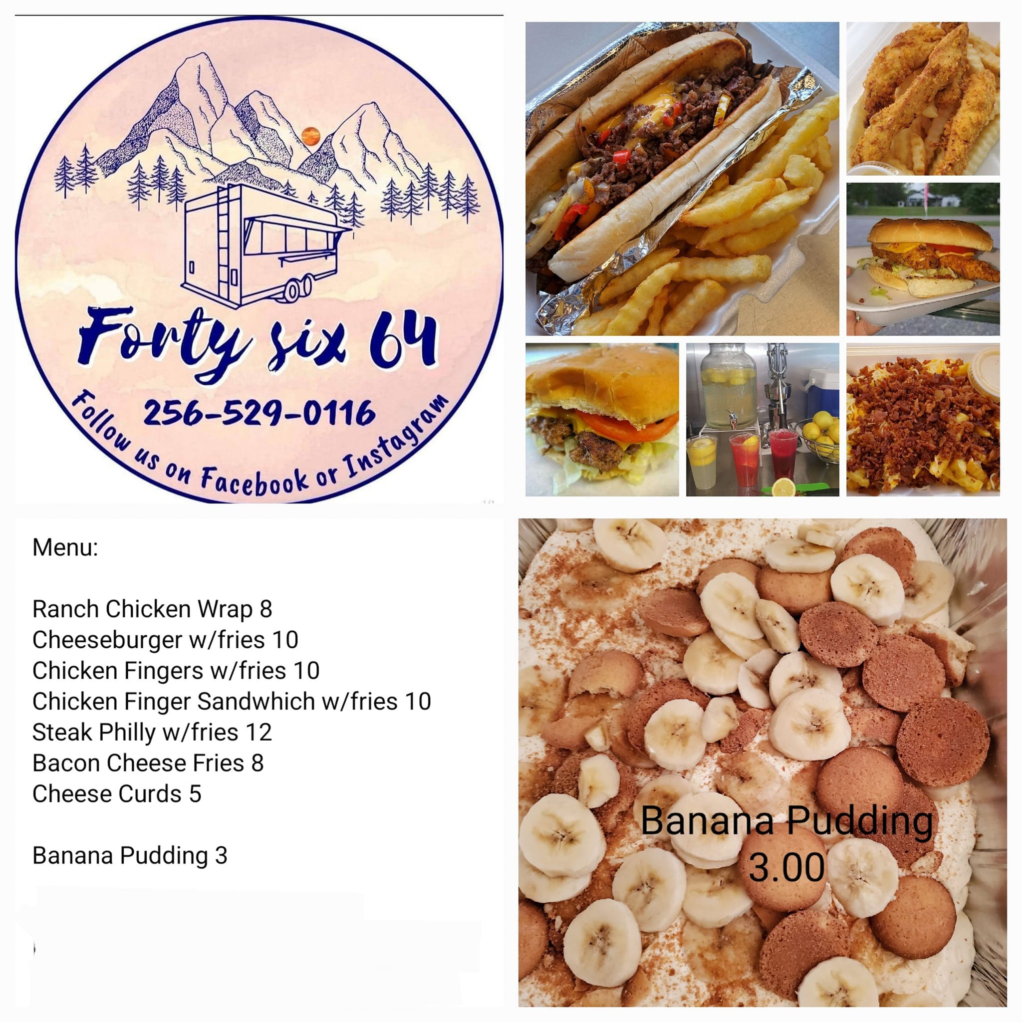Forty six 64 Menu