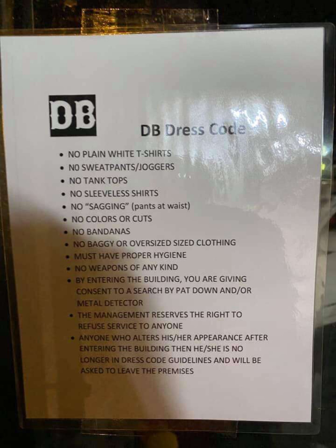 Double Branch Lounge Menu