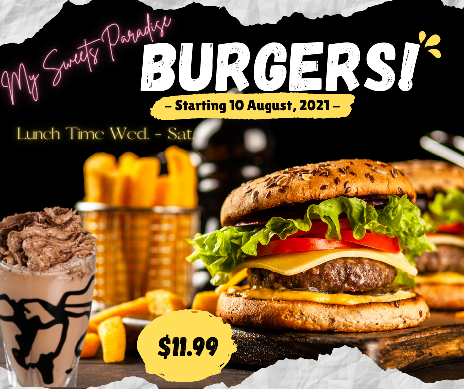 My Sweets Paradise Menu