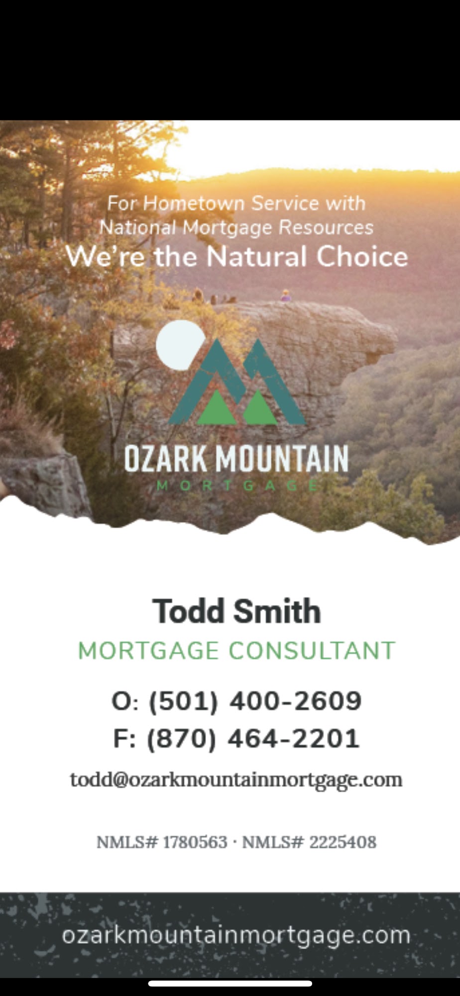 Ozark Mountain Mortgage 206 E Main St, Mountain View Arkansas 72560