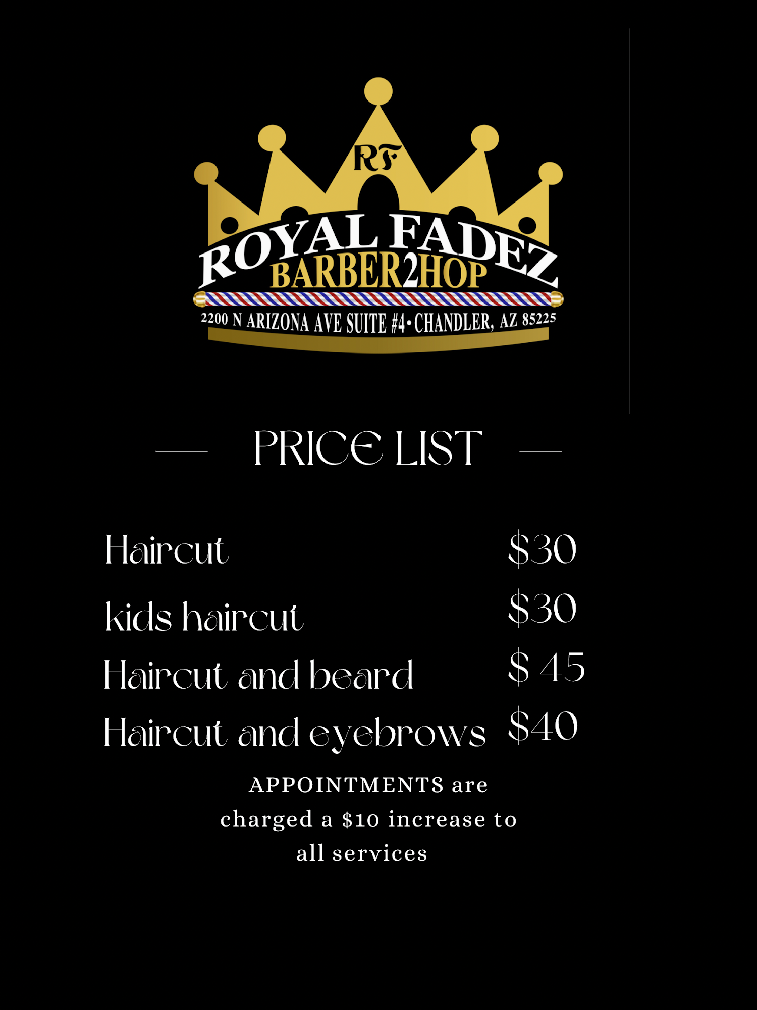 Royal Fadez Barbershop #2
