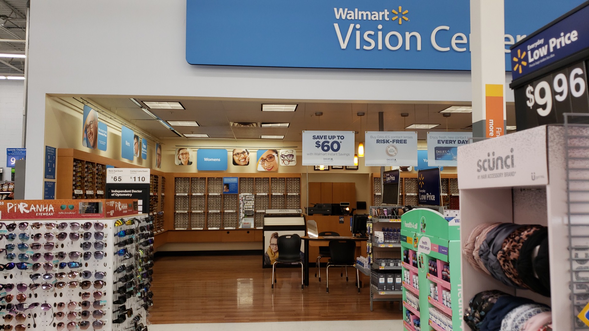 Walmart Vision & Glasses 1695 N Arizona Blvd, Coolidge Arizona 85128