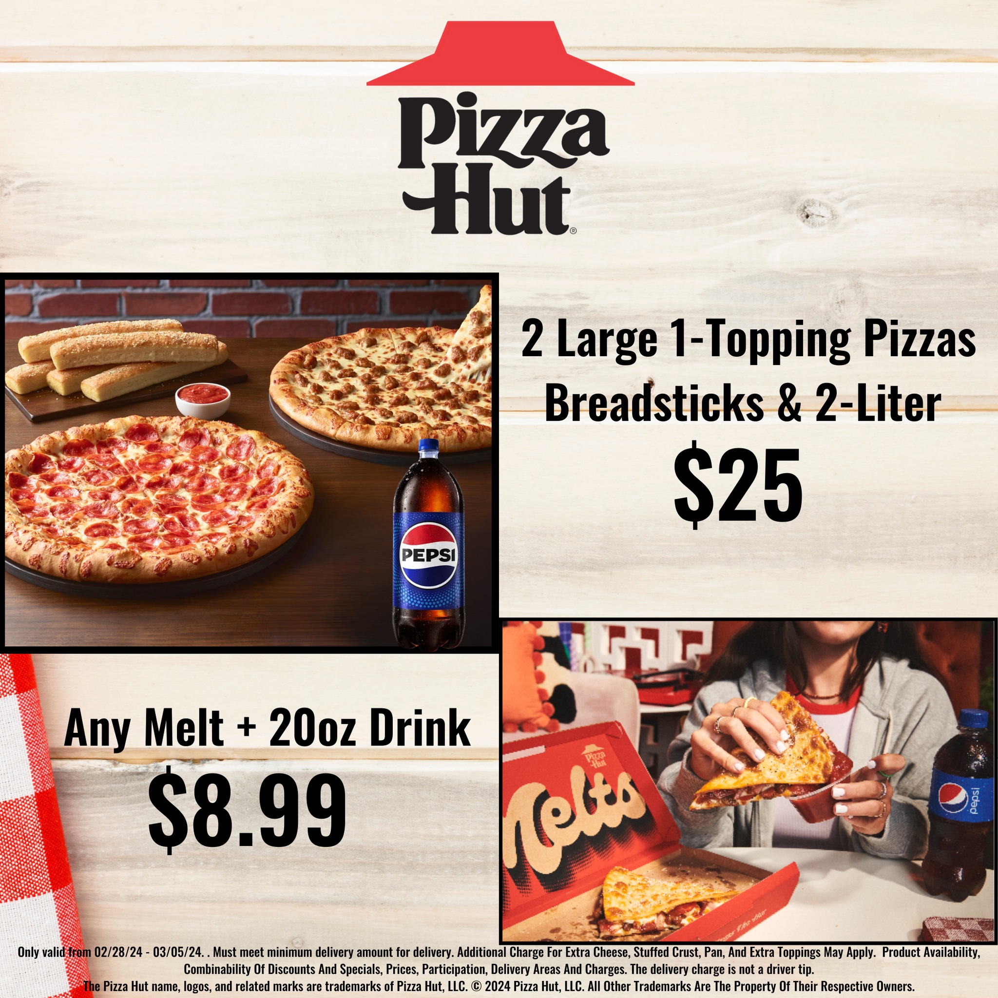 Pizza Hut Menu