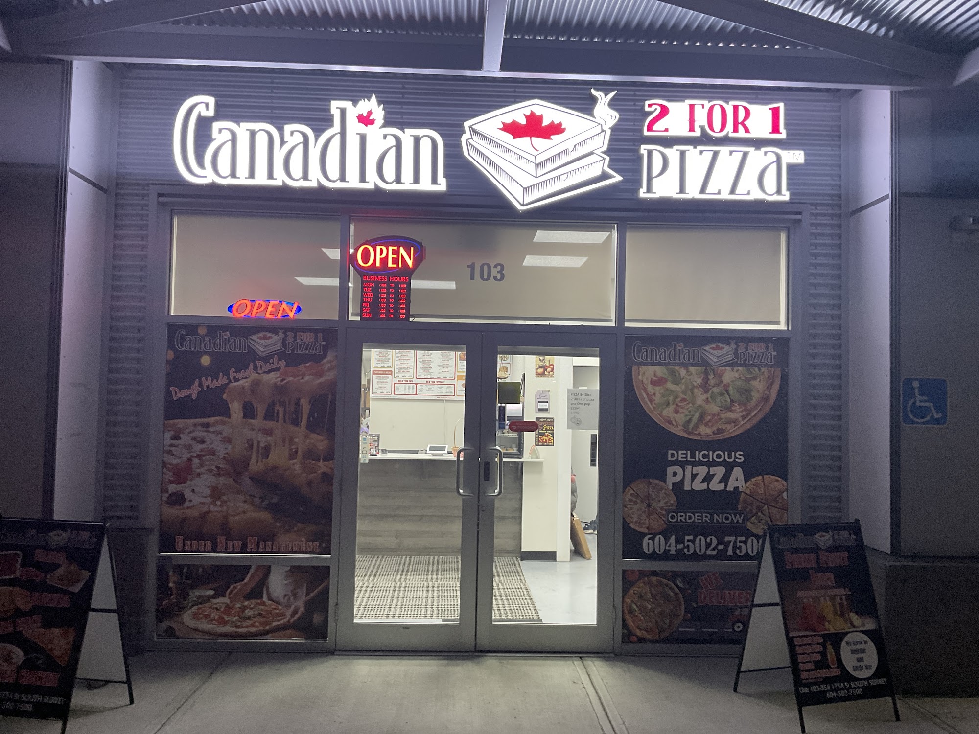 Canadian 2 for 1 Pizza - South Surrey