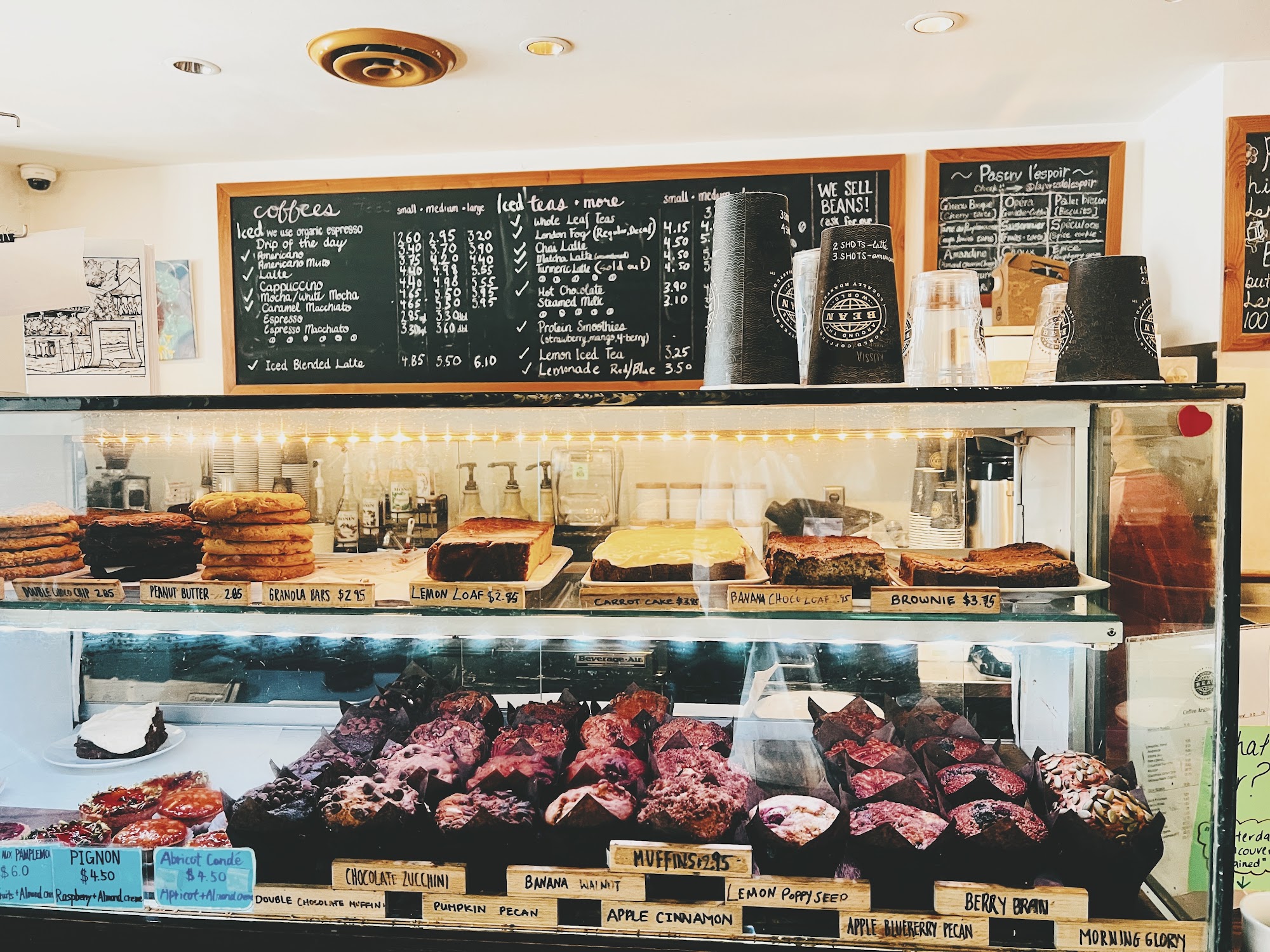 Bean Around The World Menu