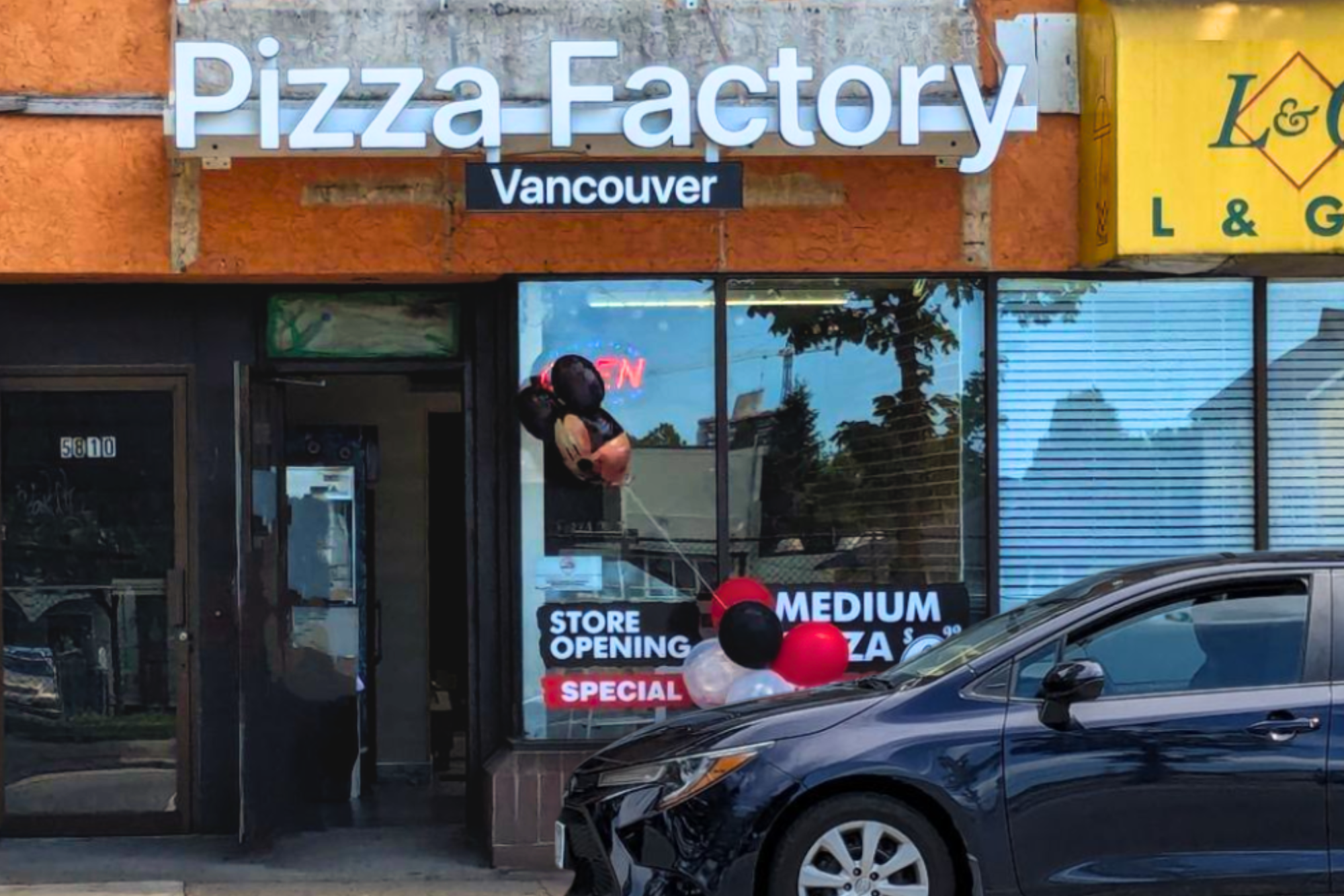 Pizza Factory Vancouver 5812 Fraser St, Vancouver, BC V5W 2Z5