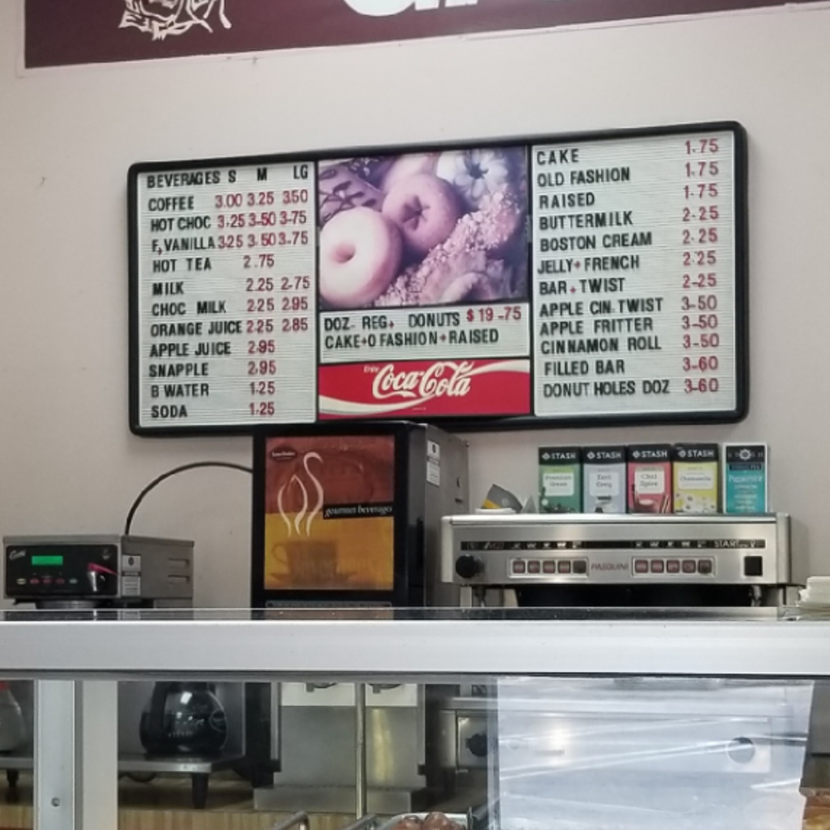 Great Donuts Menu