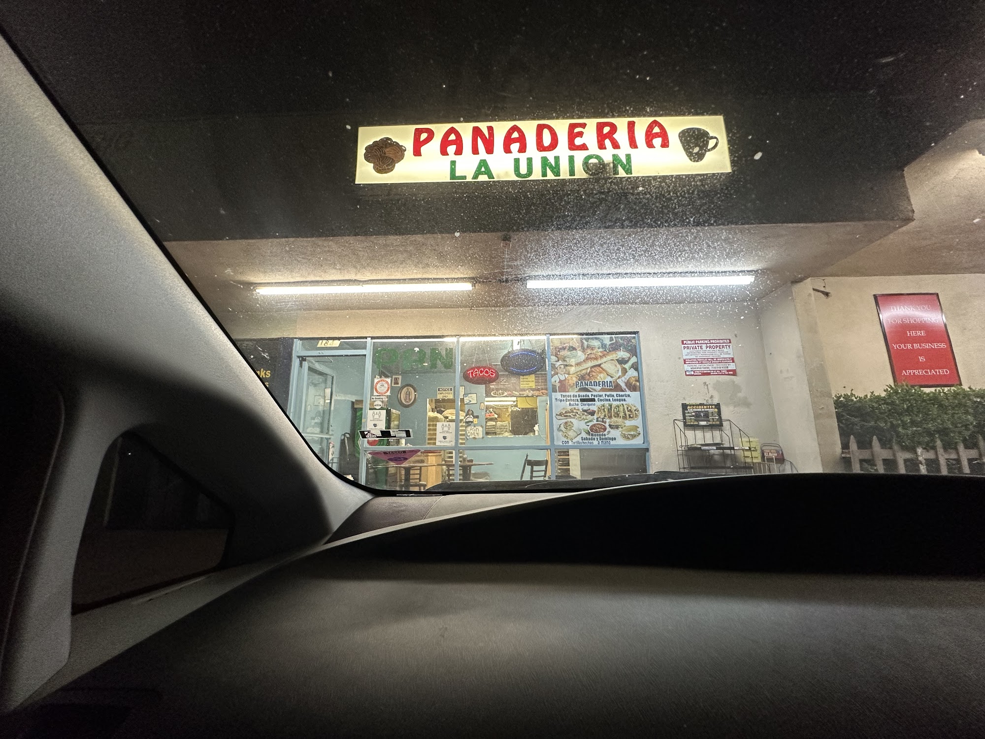Panaderia La Union No. 2 Menu