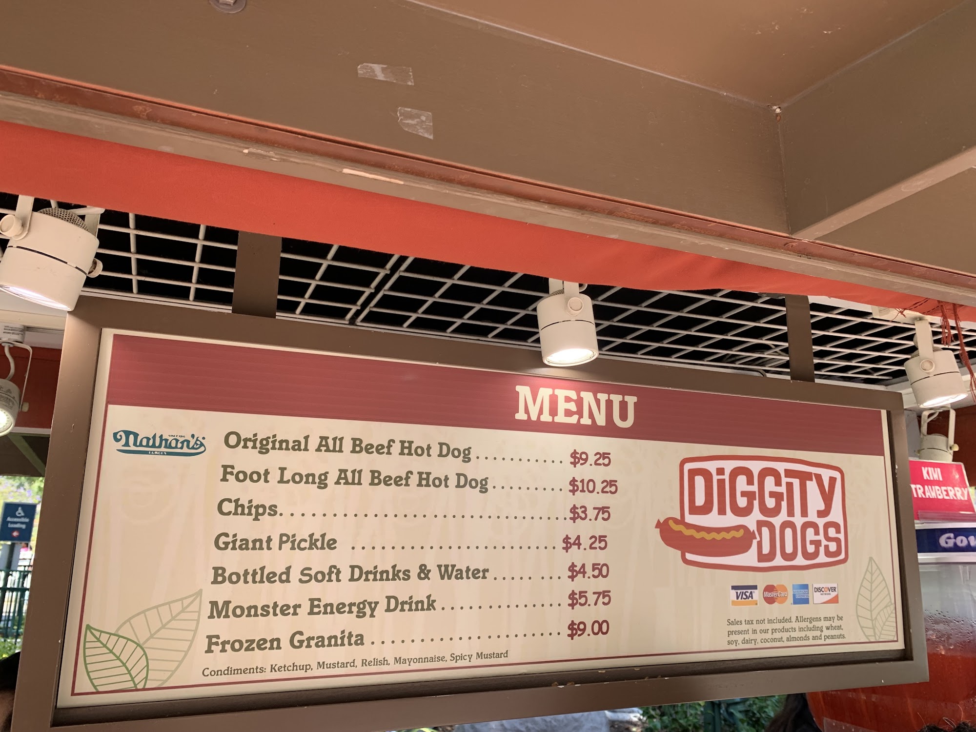 Diggity Dogs Menu