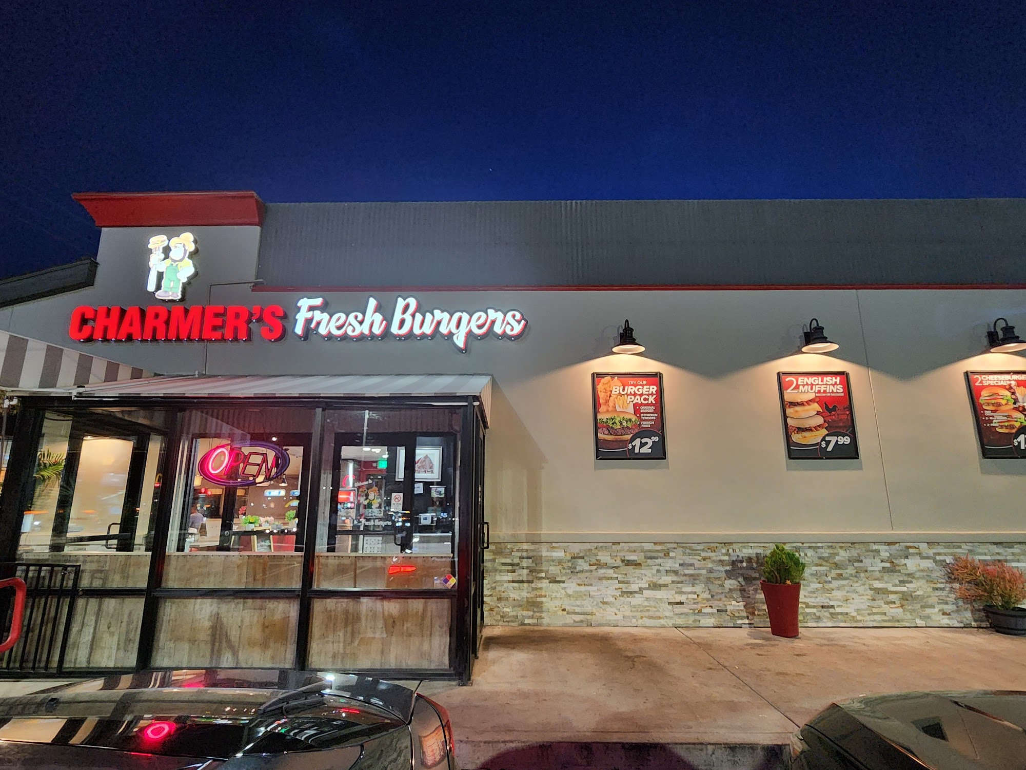 Charmer's Fresh Burgers 2271 W Ramsey St, Banning, CA 92220