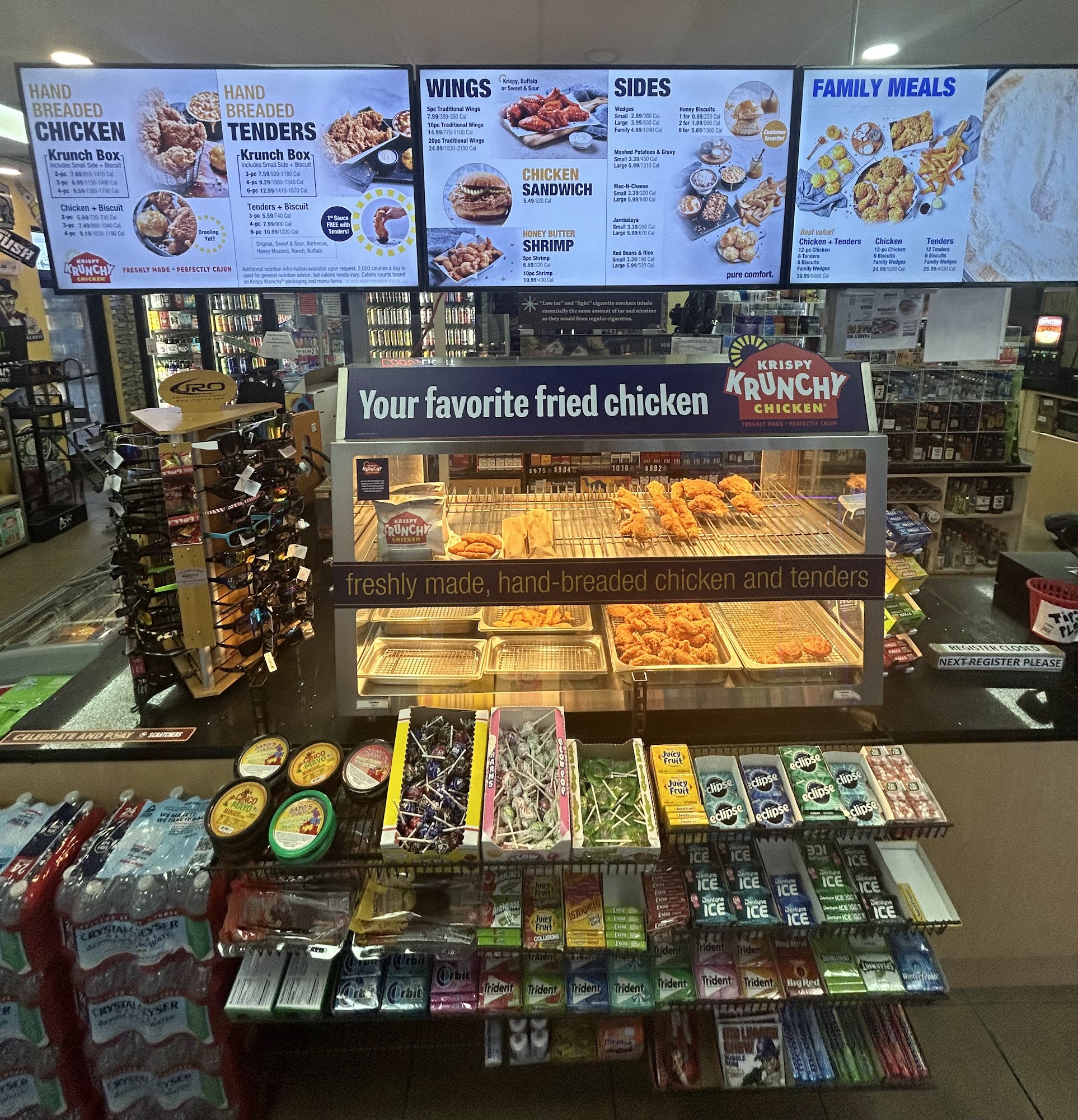 Krispy Krunchy Chicken Menu