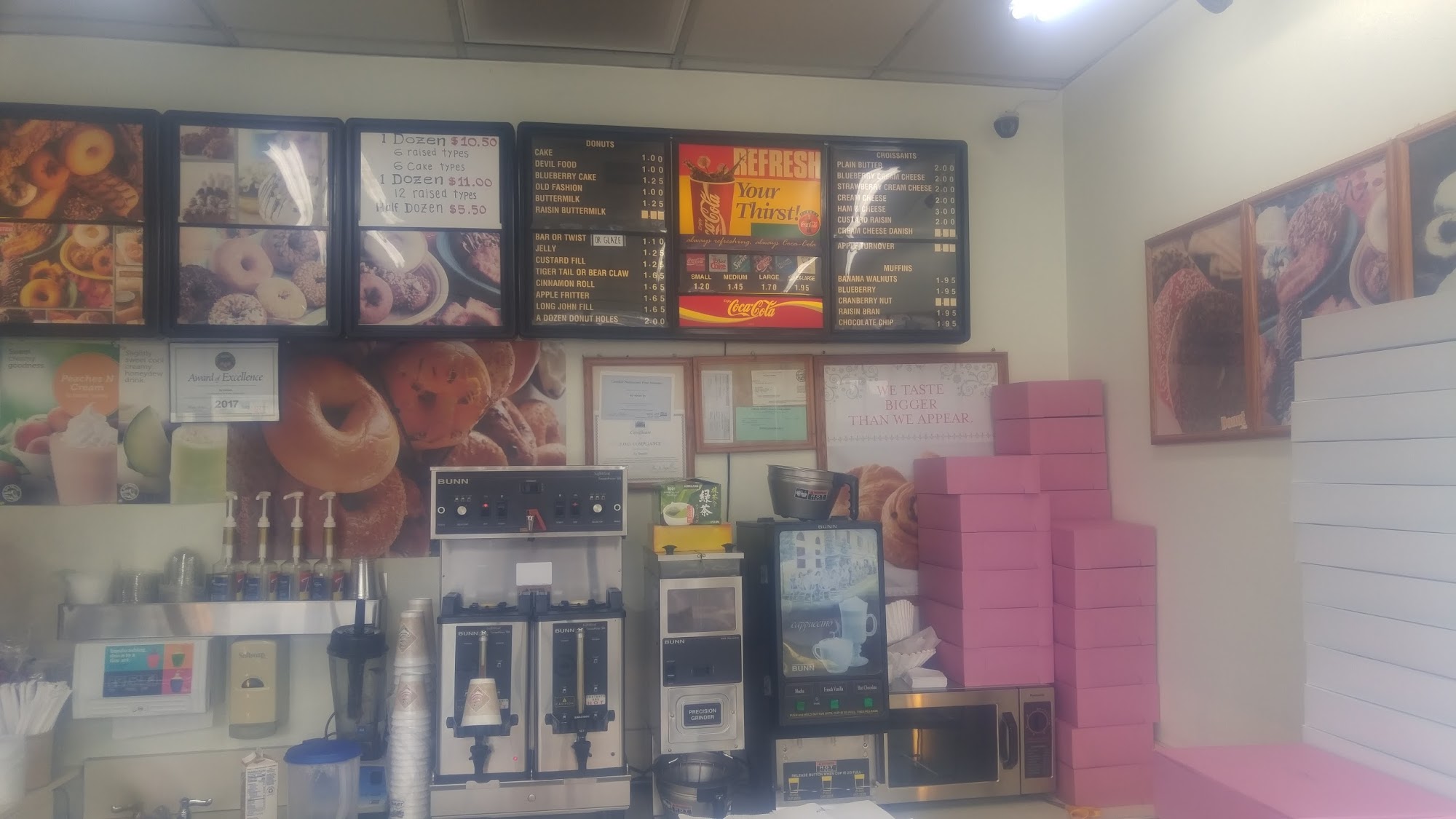 Sy Donuts Menu