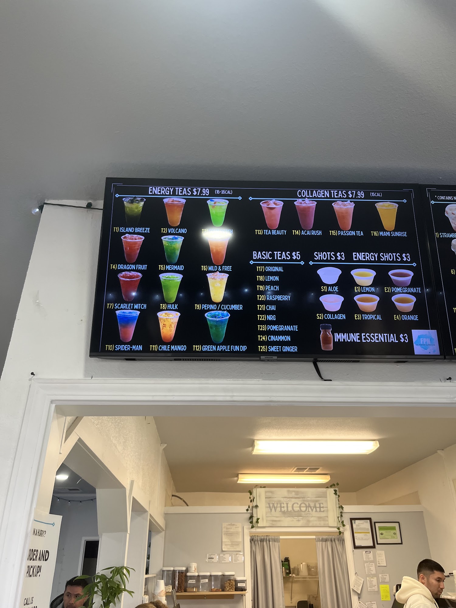 Fit Power Nutrition Ceres Menu