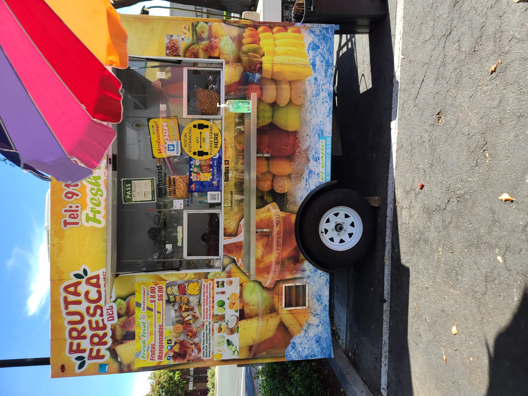 Fresh Fruit CA Menu