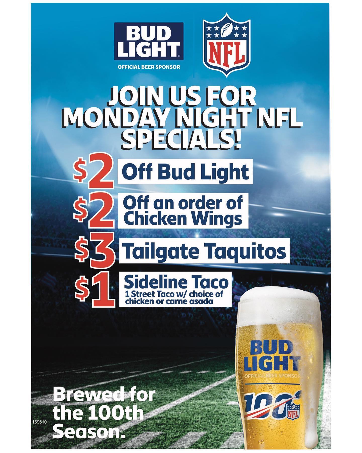 Balboa Encino Clubhouse Menu