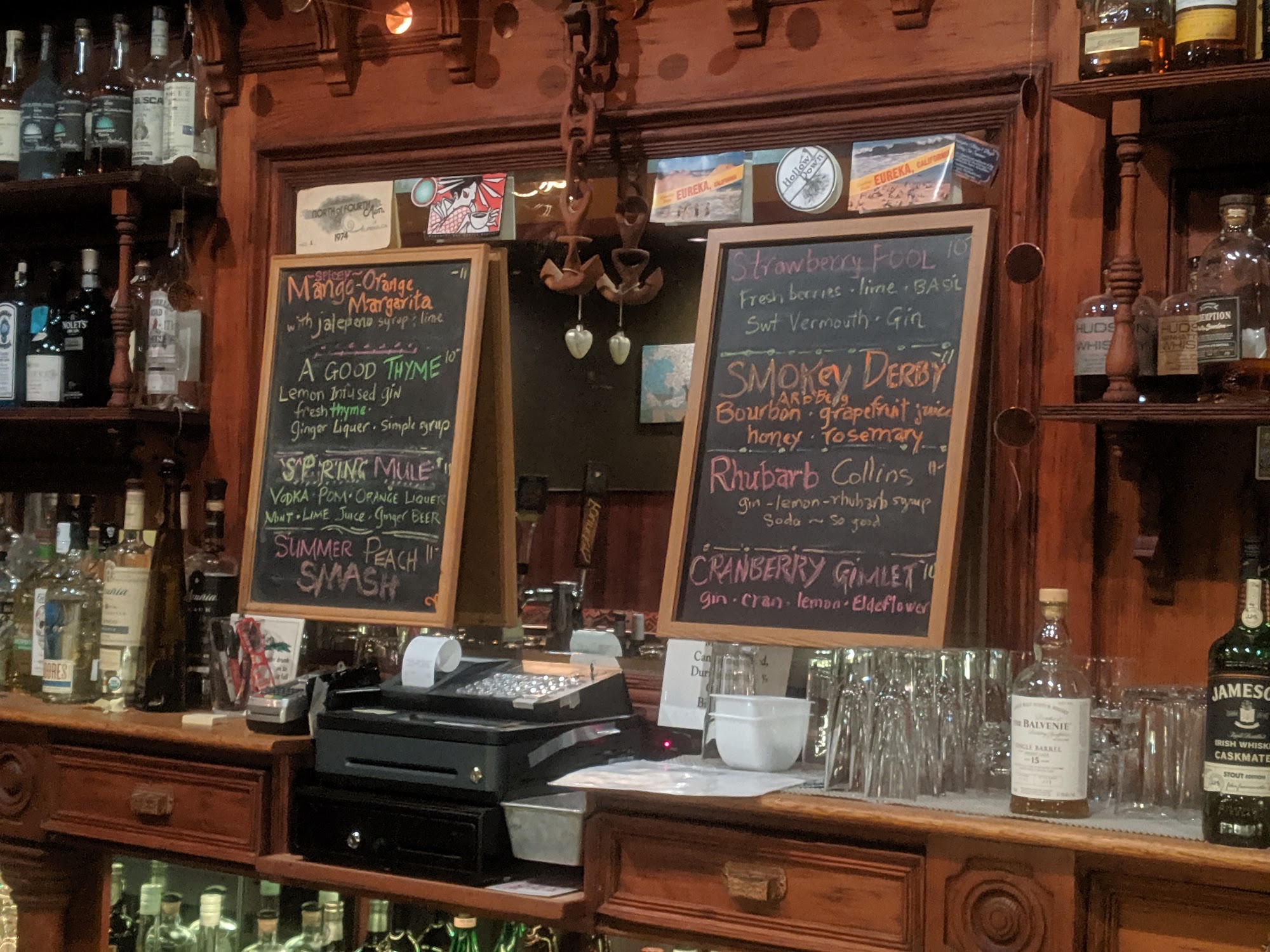 North Of Fourth Menu