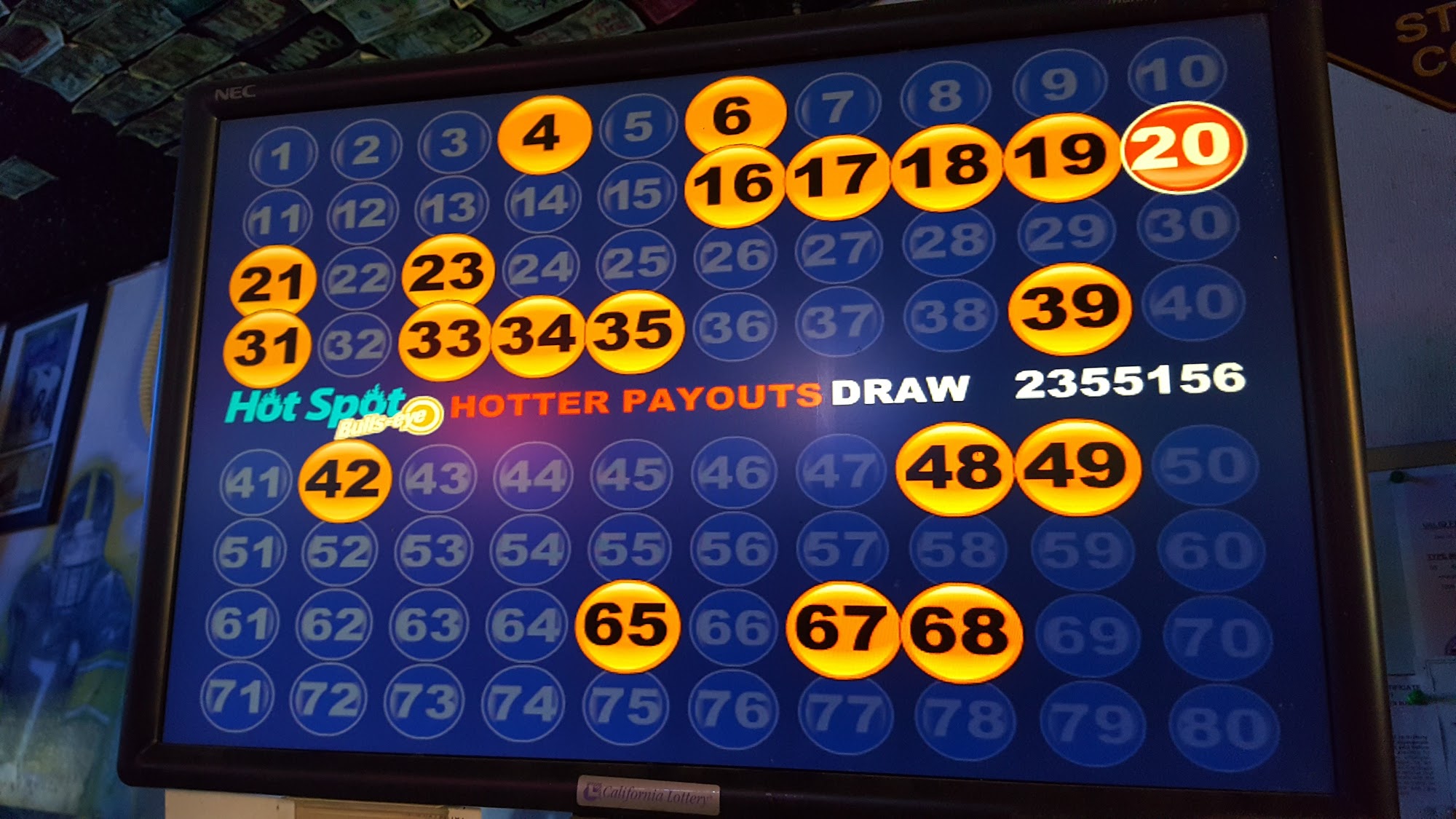 Sandy's Place LLC Menu