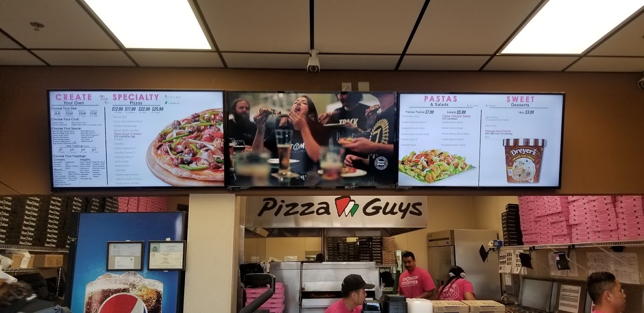 Pizza Guys Menu