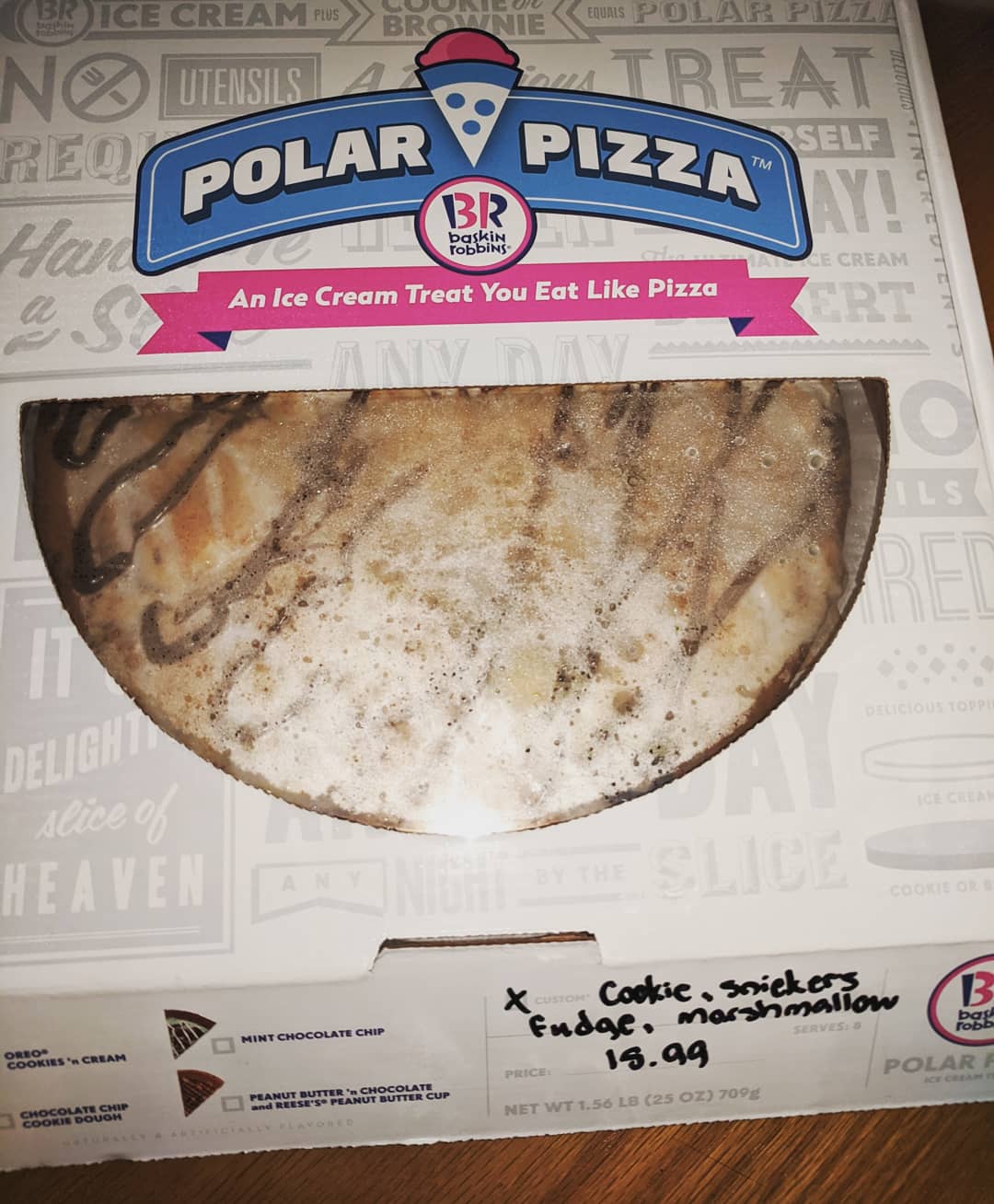 Baskin-Robbins Menu