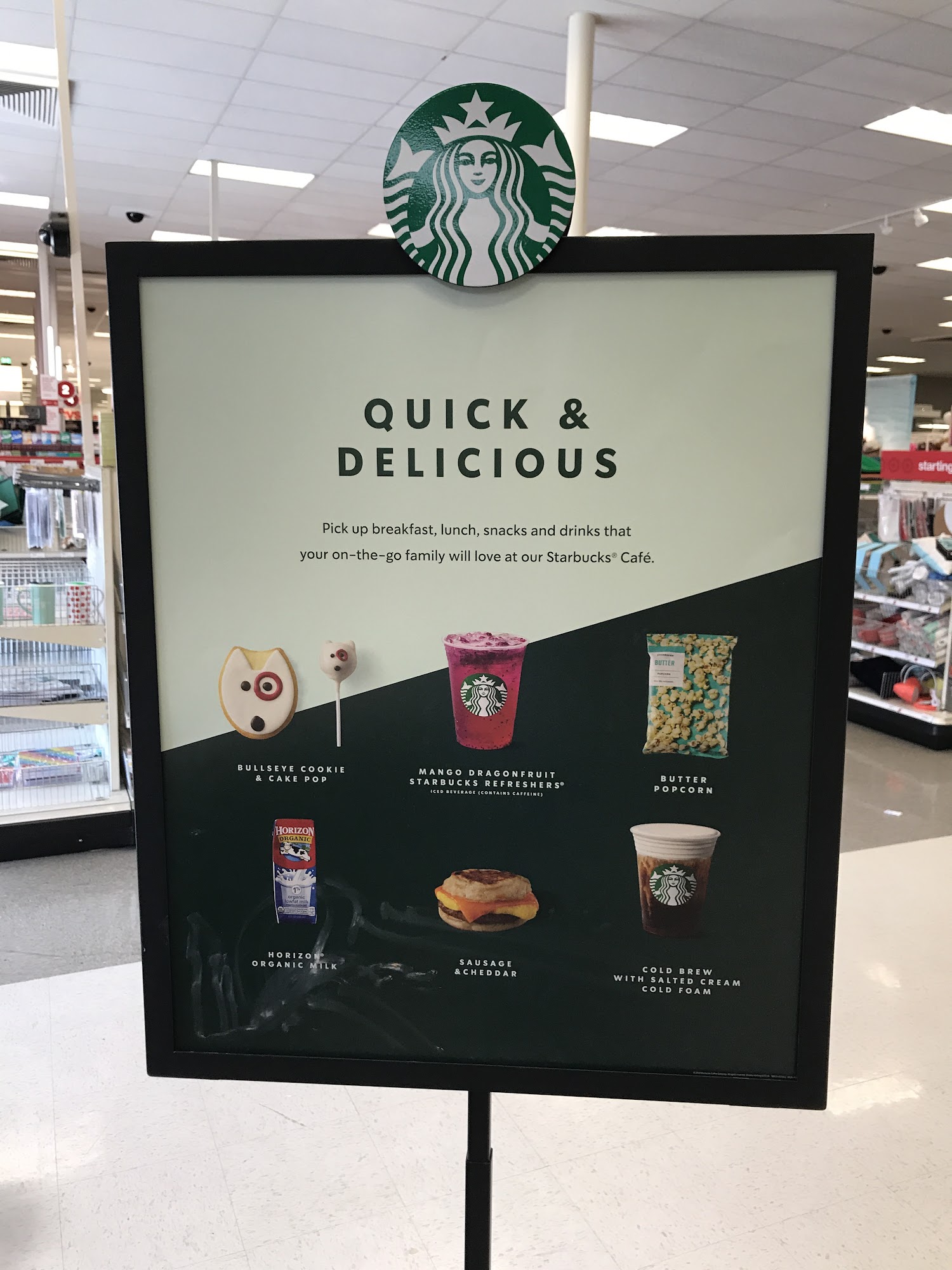 Starbucks Menu