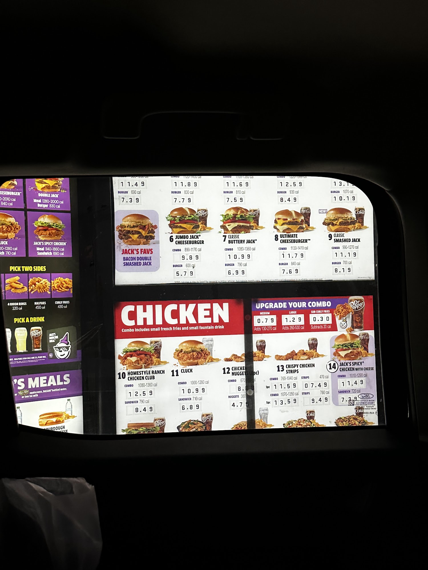 Jack In The Box Menu
