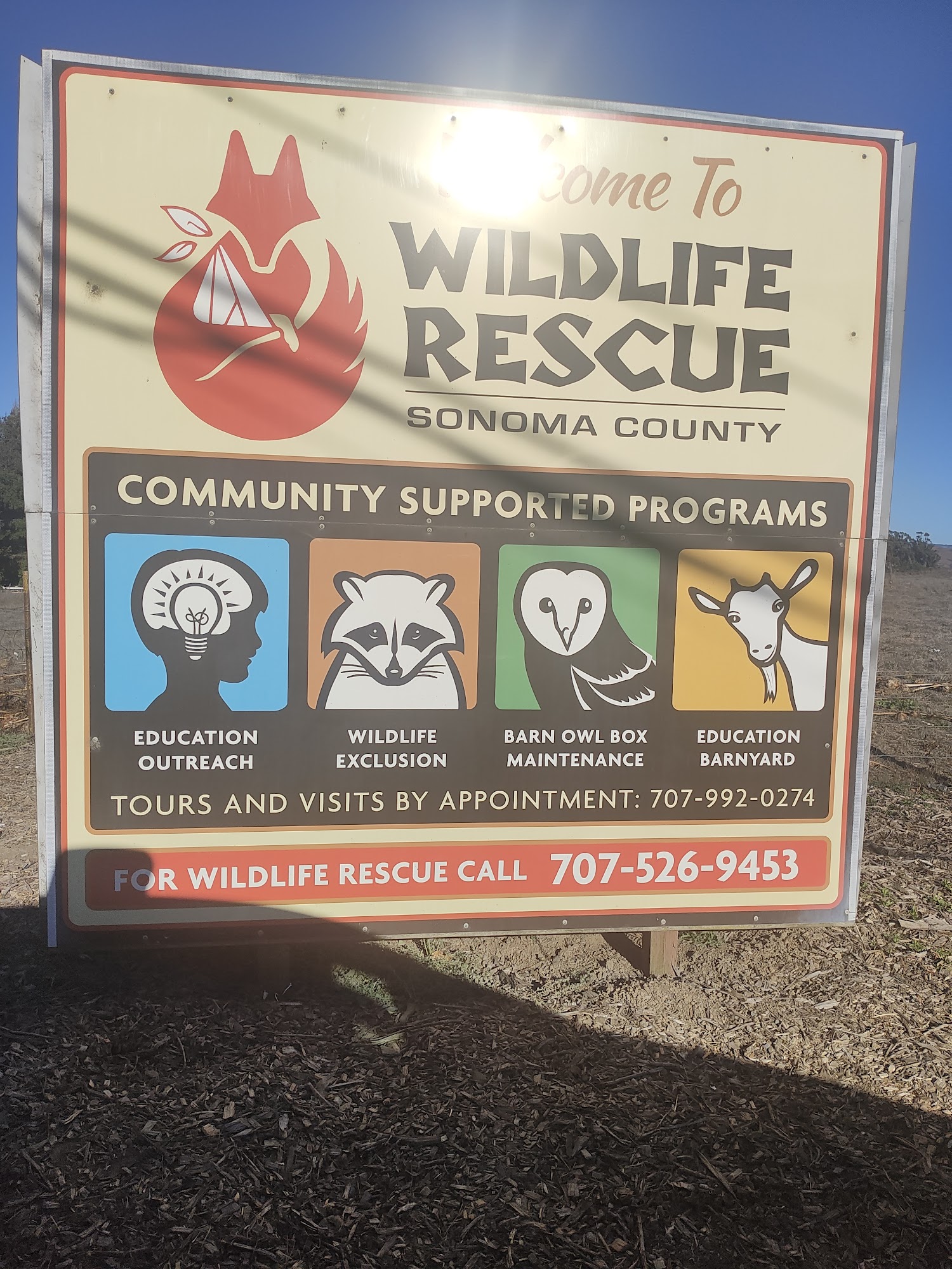 Sonoma County Wildlife Rescue Petaluma