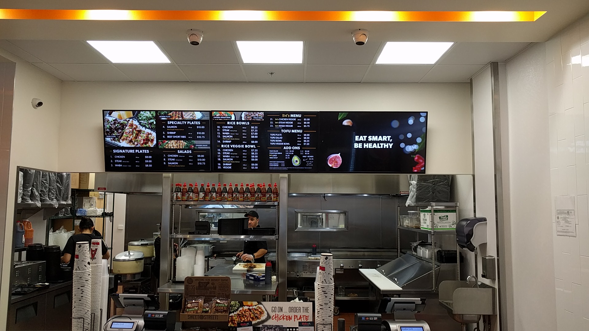 WaBa Grill Menu