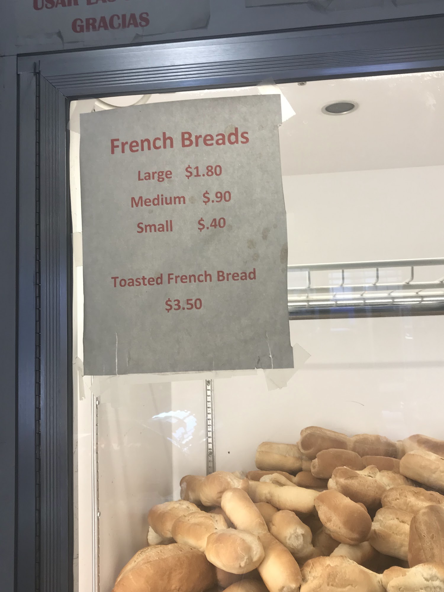 Kings Bakery Cafe Menu