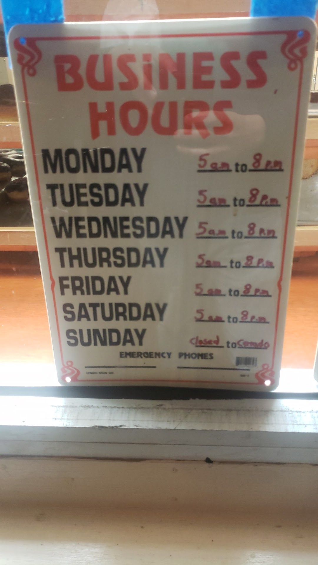 La Mexicana Bakery Menu