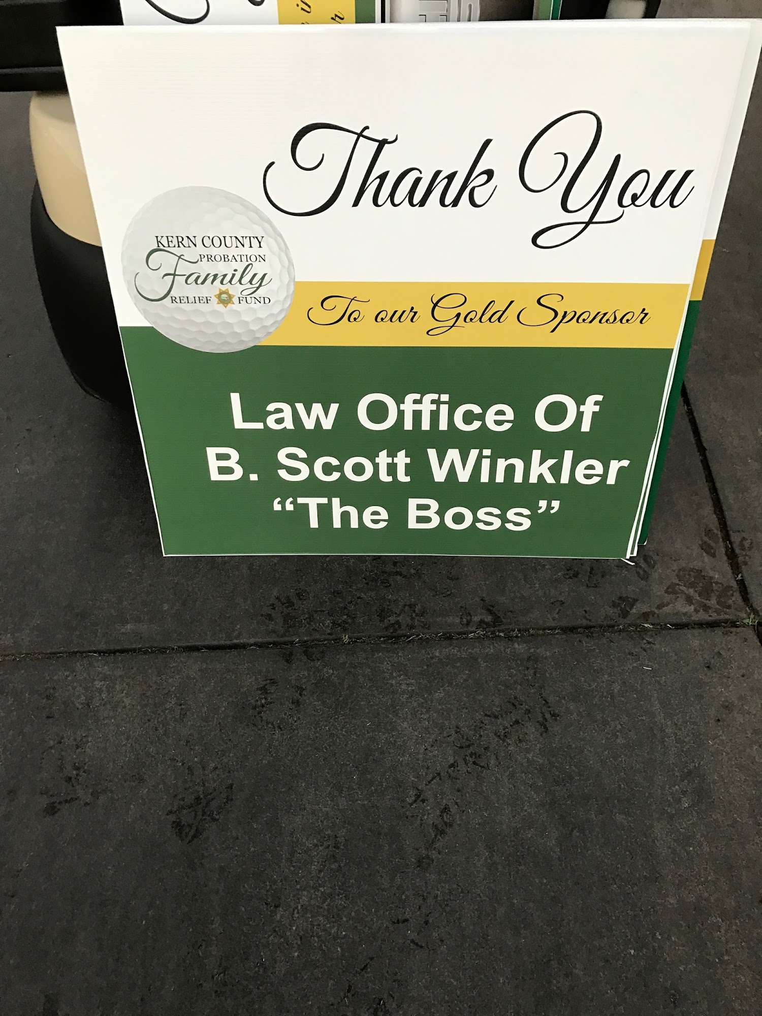 Law Offices of B. Scott Winkler 422 James St, Shafter California 93263
