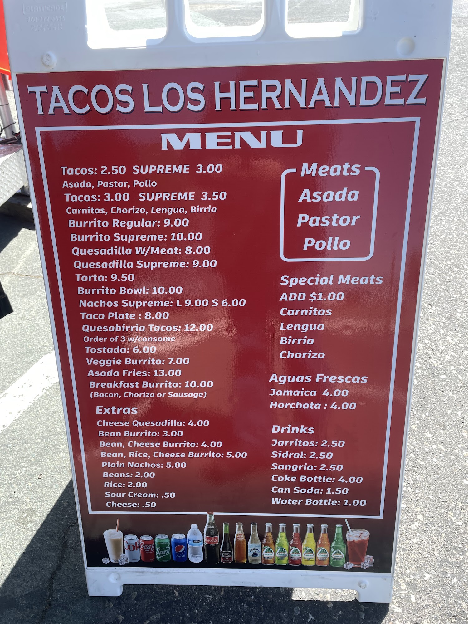 Tacos.Los.Hernandez Menu