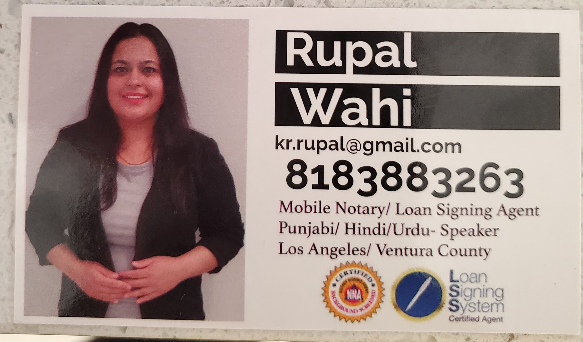 Rups Mobile Notary & Apostille Services