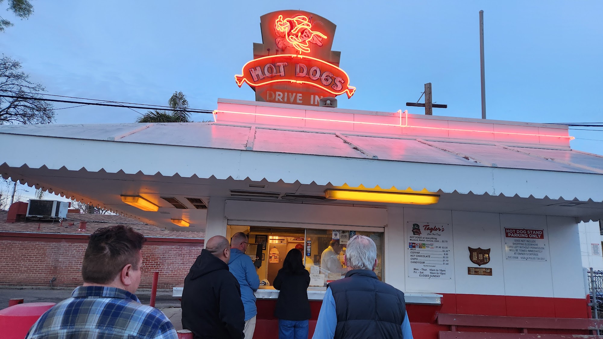 Taylor Brothers Hot Dog Stand