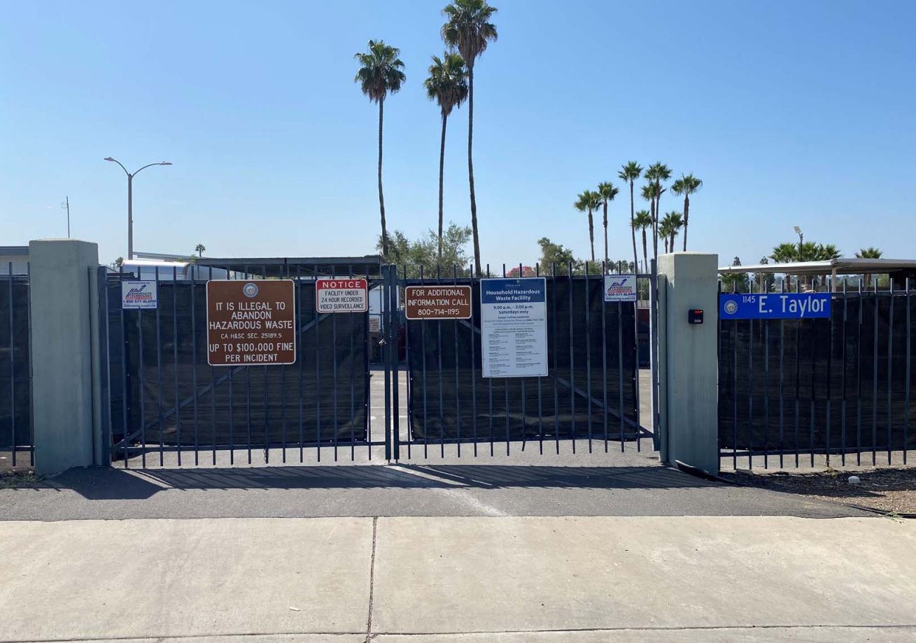 Household Hazardous Waste Collection Facility Vista