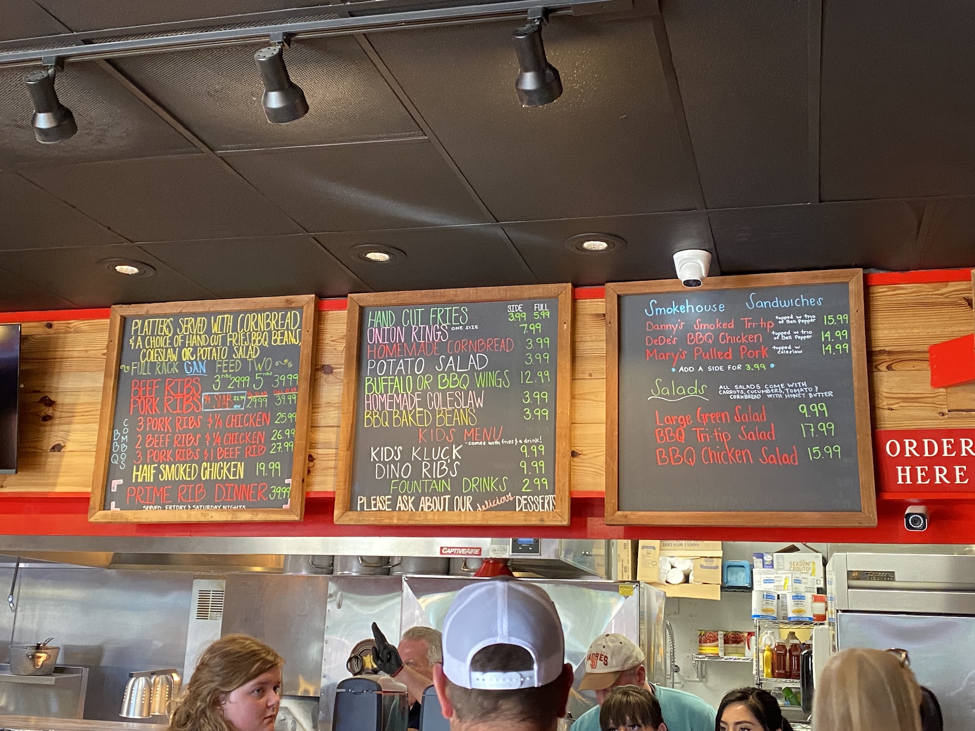 Ludy's BBQ and Catering Menu