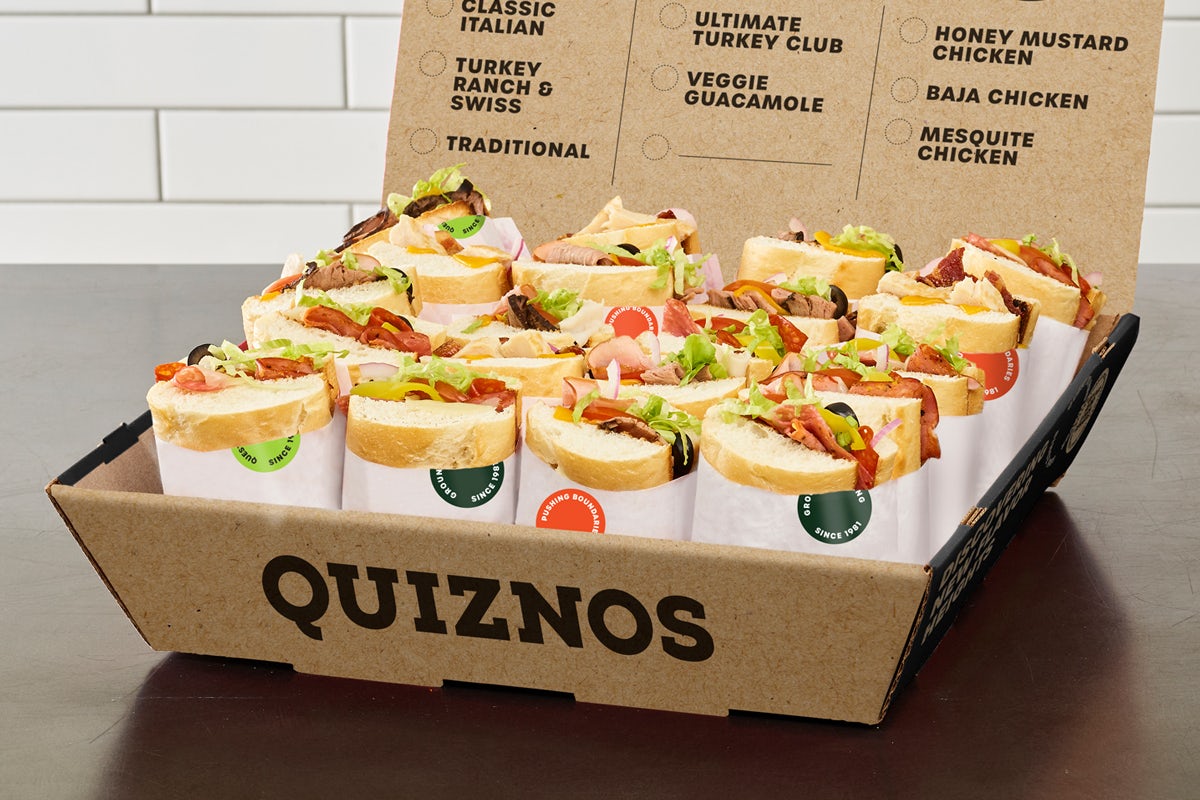 Quiznos Menu
