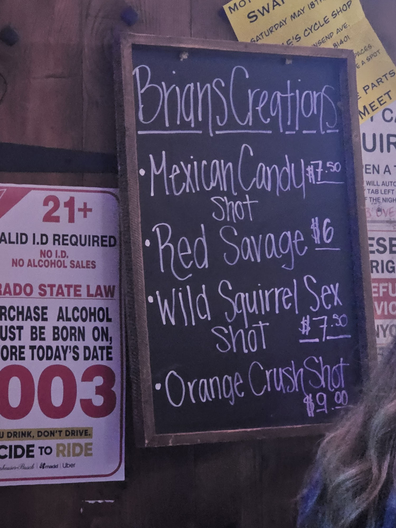 Town Hall Tavern Menu