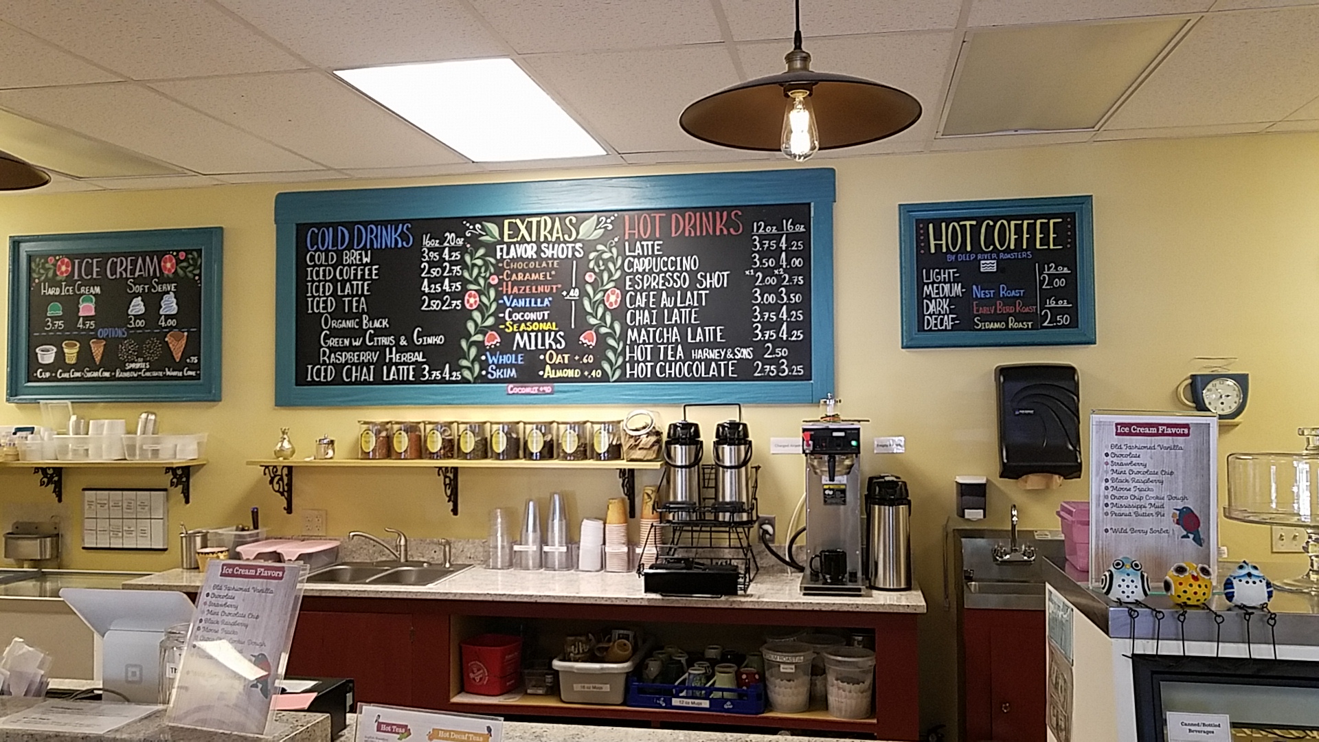 The Nest Coffee House Menu