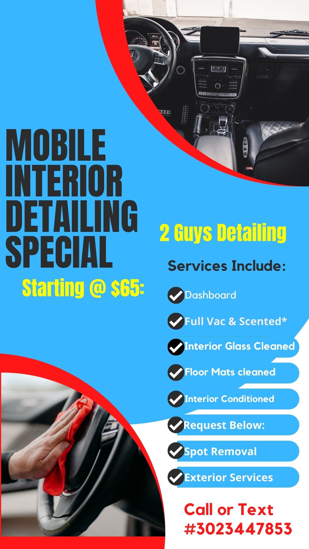 2 Guys Detailing DE 16350 Diamond Farm Rd, Milton Delaware 19968