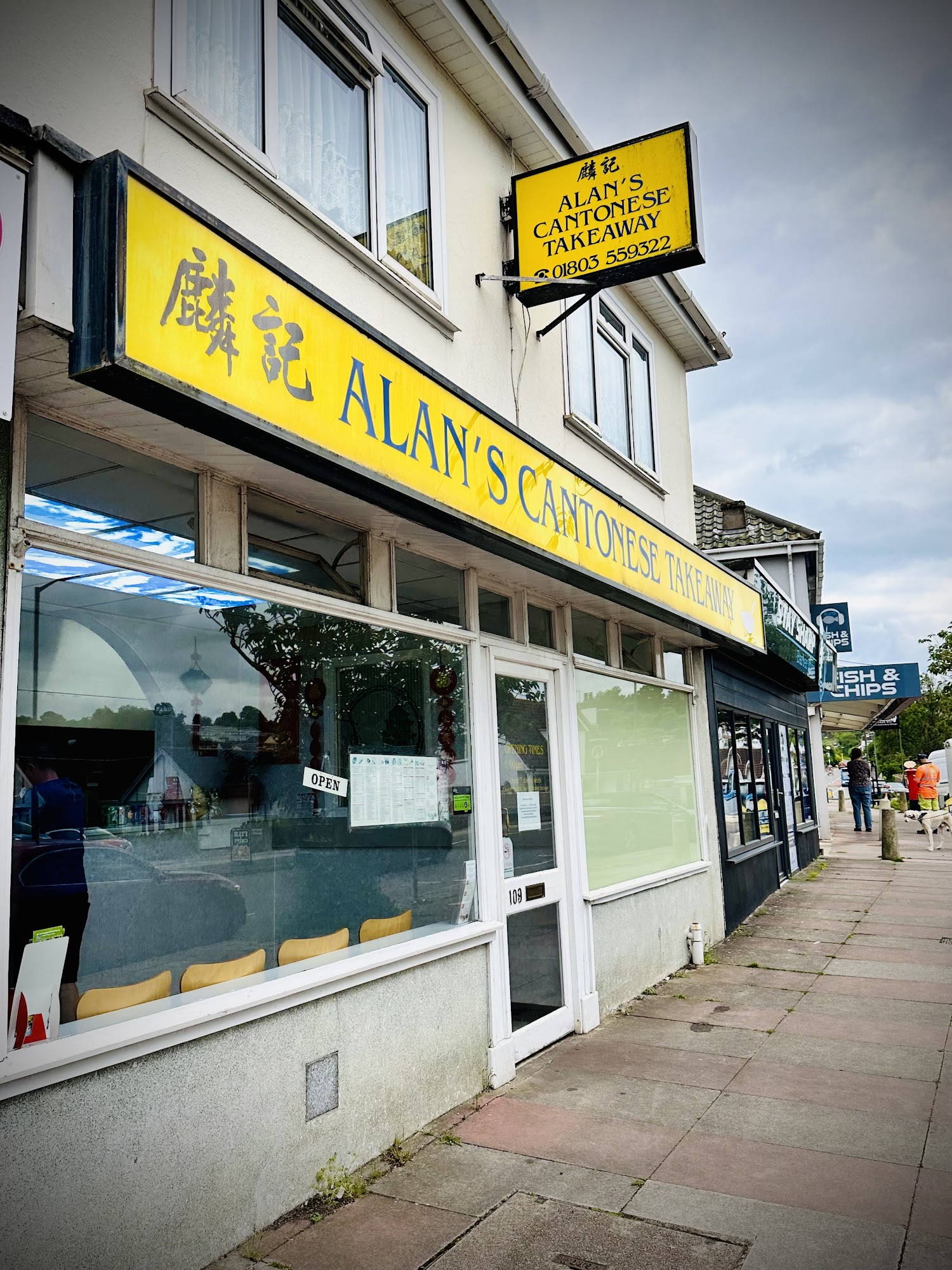Alan's Cantonese Takeaway 109 Dartmouth Rd, Paignton