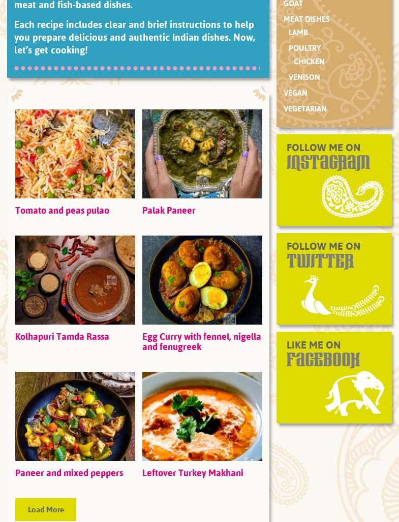 Deccan Tiffin Menu
