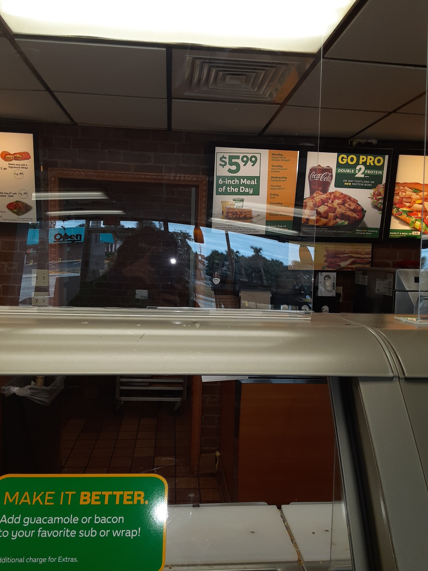 Subway Menu