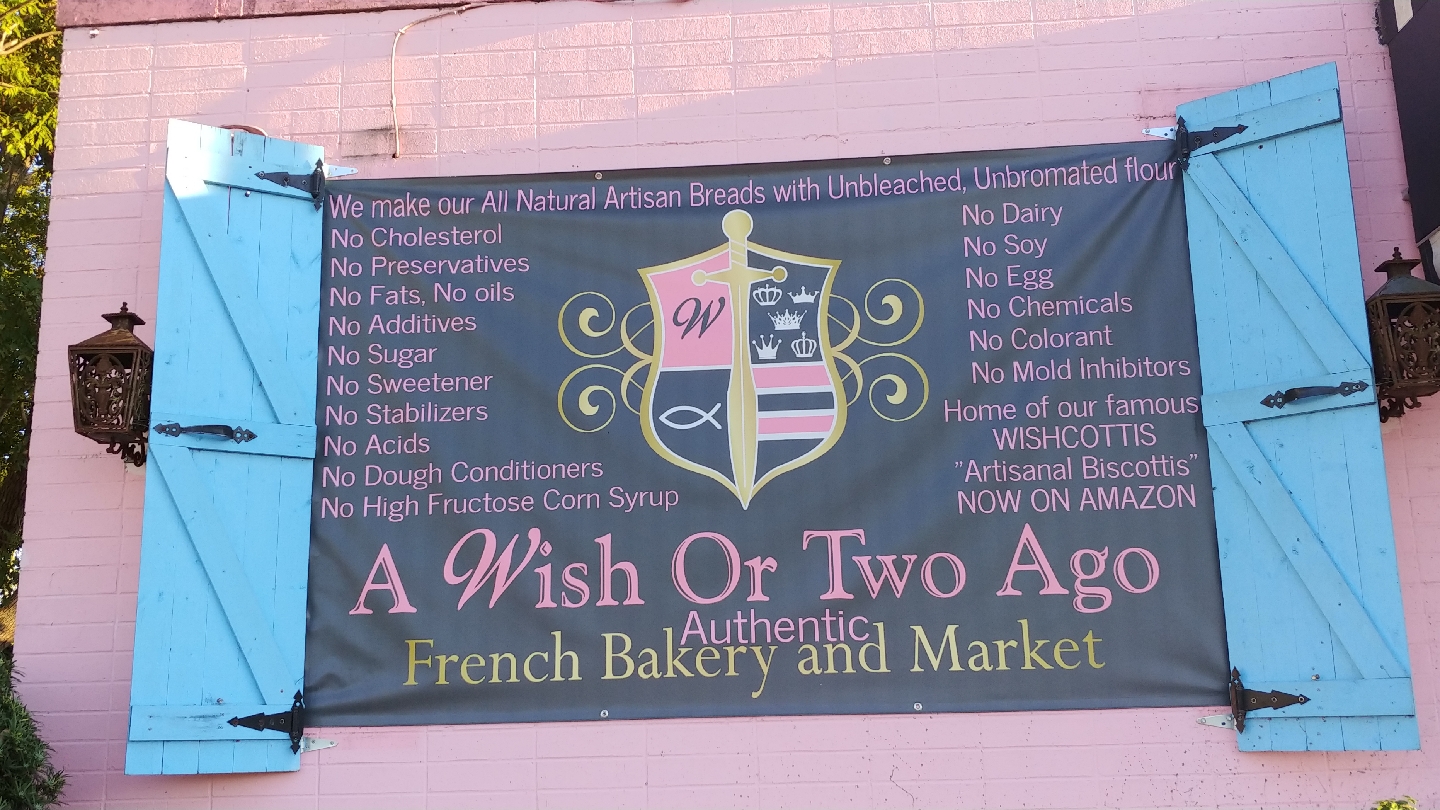 A Wish Or Two Ago Menu