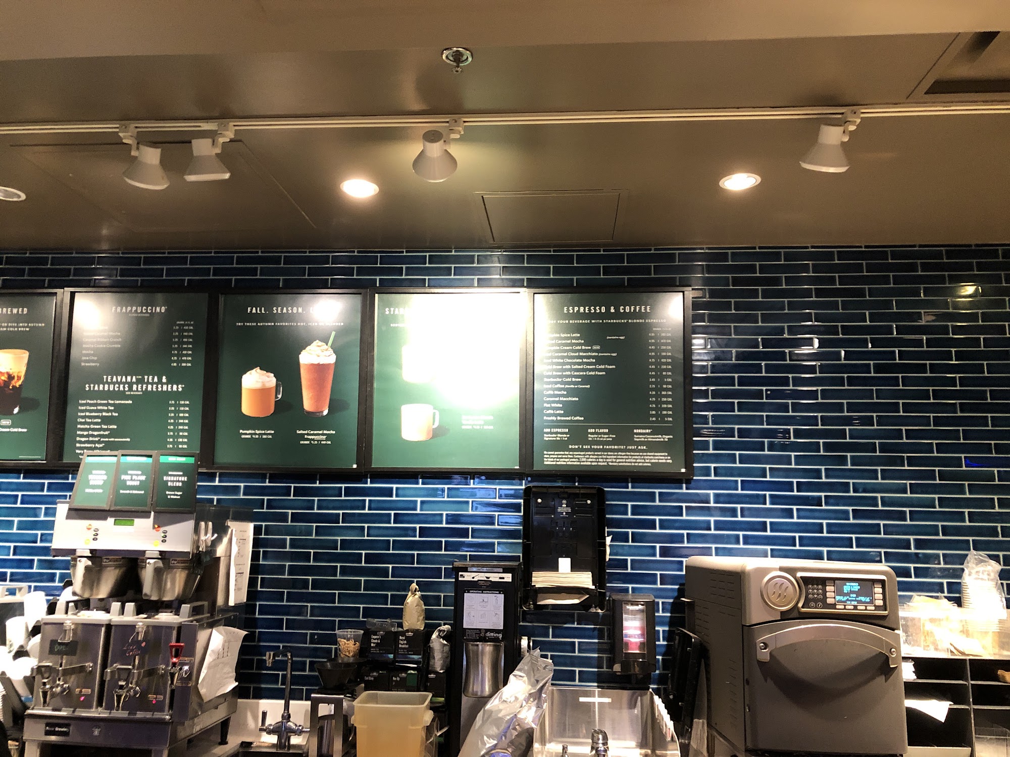 Starbucks Menu