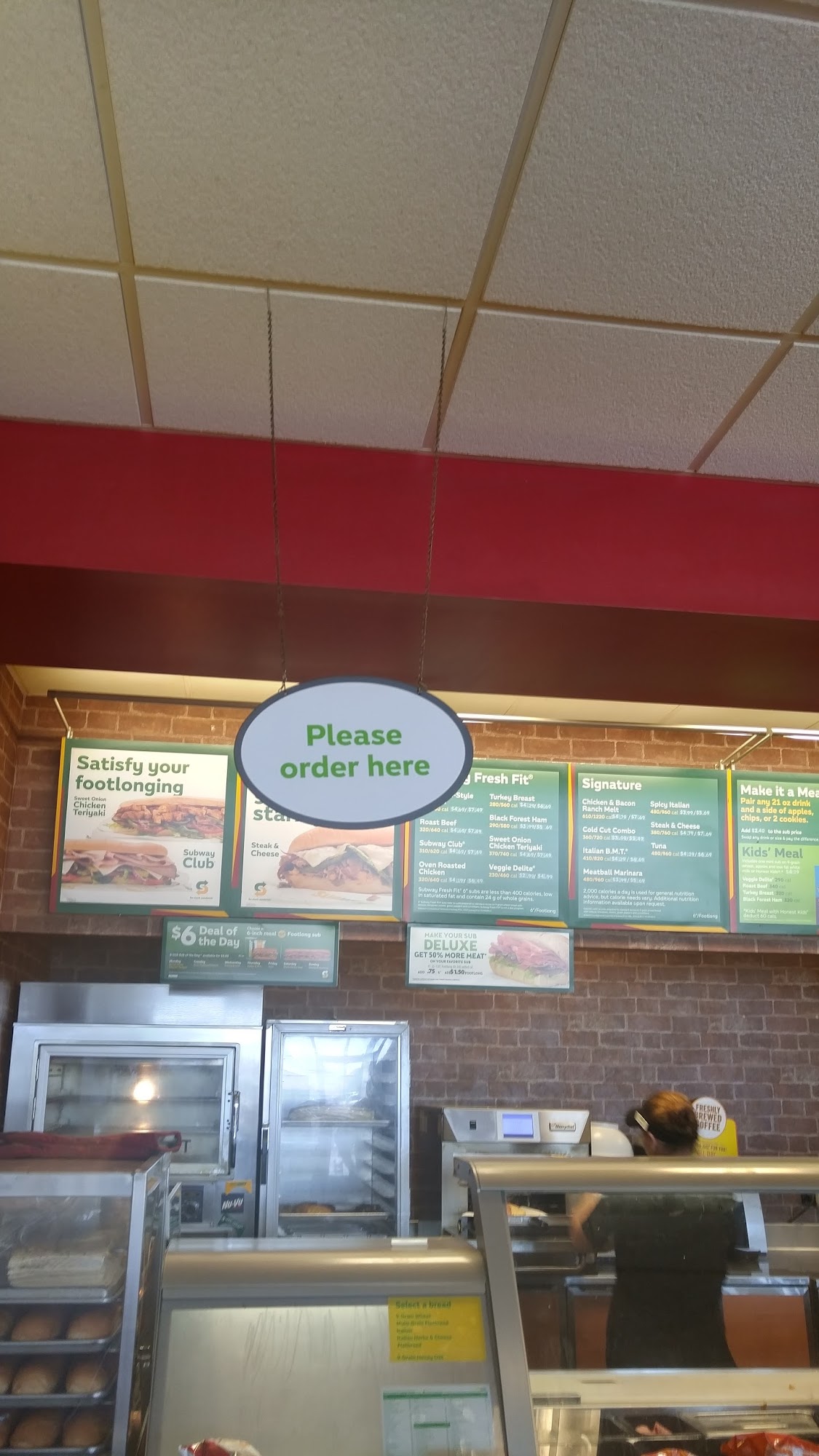 Subway Menu